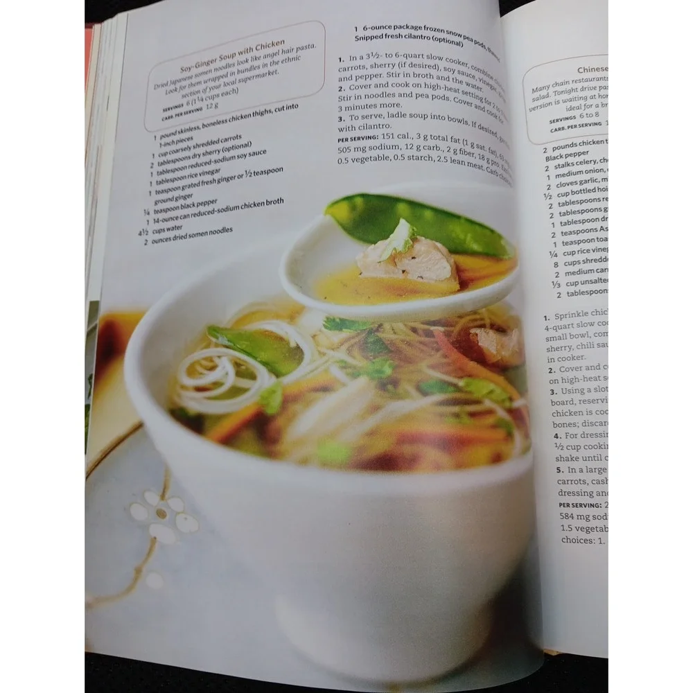 Favorite Slow Cooker Recipes First Edition 2009 BY Diabetic Living Hardcover‎